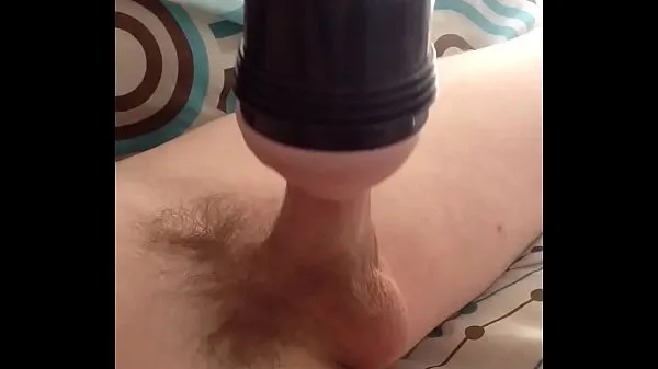 XXX Zum ersten Mal mit einem Fleshlight - Destroya. Großer ungeschnittener weißer Student clips Clips