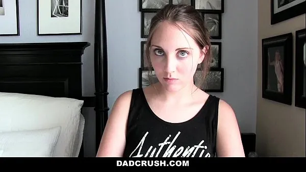 XXX DadCrush- Caught and Punished StepDaughter (Nickey Huntsman) For Sneaking klip Clips
