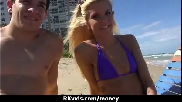 XXX Sex for cash turns shy girl into a slut 20 klipy klipy