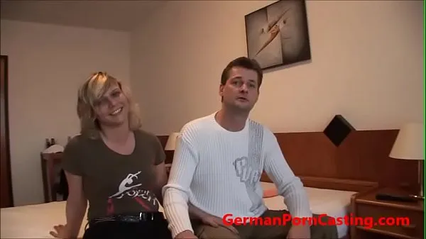 XXX klip German Amateur Gets Fucked During Porn Casting klip