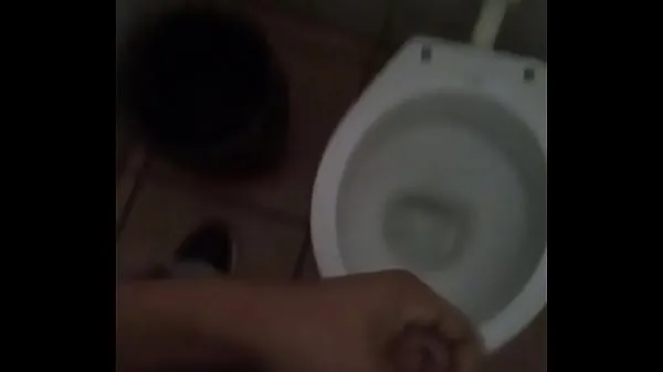 XXX Handjob in the public bathroom klip Klip