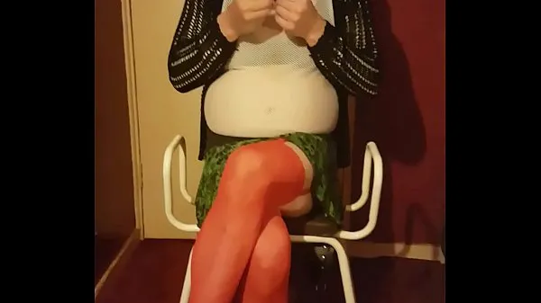 XXX crossdressing sissy takes ass to mouth deepthroat close up clip Clips