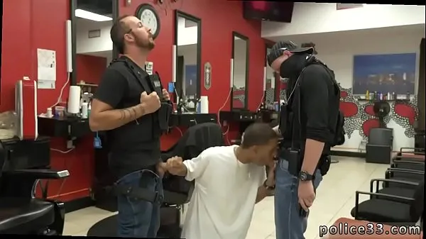 XXX Gay cop hunks Robbery Suspect Apprehended klip Clips