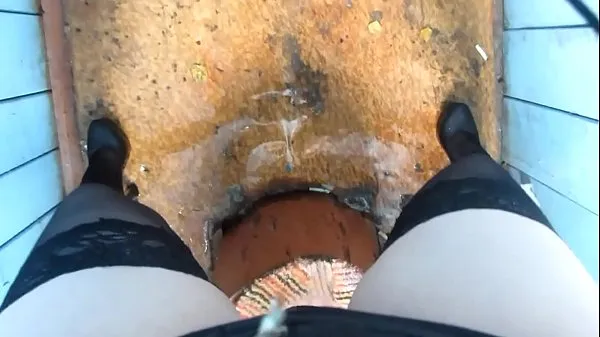 XXX I like to piss in public places, amateur fetish compilation and a lot of urine 剪辑 剪辑