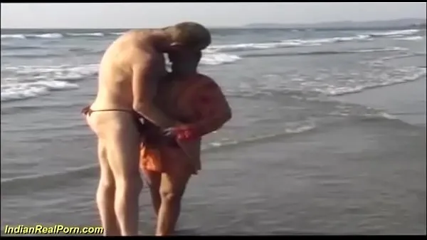 XXX wild indian sex fun on the beach clips Clips