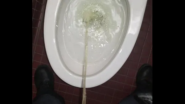 XXX Pissing in the Toilet at Work clips Clips