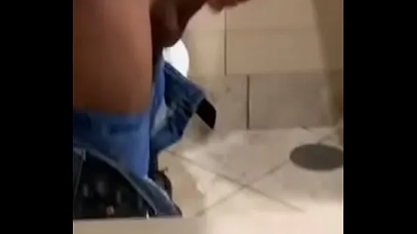 XXX Indian guy jerking off big dick in washroom clips Clips