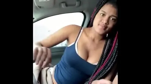 XXX Girl giving perfect blowjob in the car klipy klipy