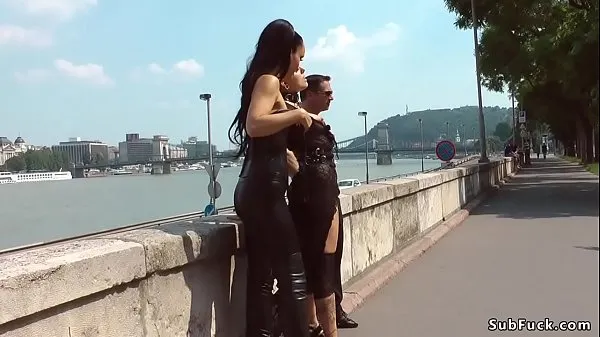 XXX Slave d. by the Budapest river clips Clips