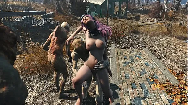 XXX Fallout 4 Ghouls ha la sua strada clip Clips