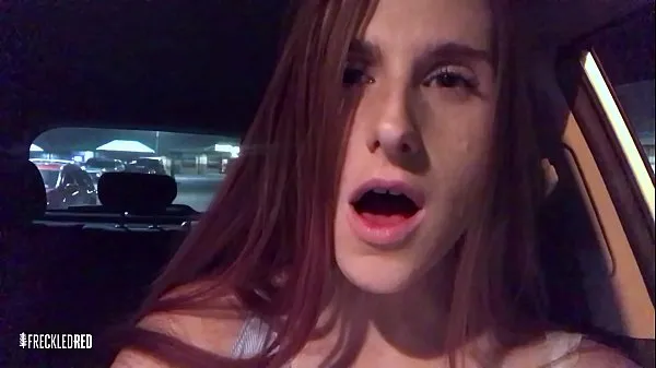 XXX Redhead Burps In Parking Lot clips Clips