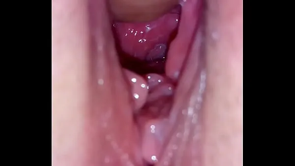 XXX klip Close-up inside cunt hole and ejaculation klip