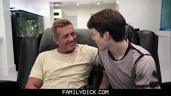 XXX FamilyDick - Sweet Boy Barebacked By His Stepdad While Learning To Workout klipy Klipy