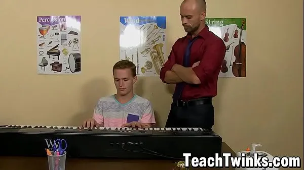 XXX Slender twink Billy London anal slammed by older teacher clips Clips