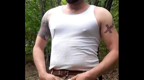 XXX Huge cumshot outdoors 클립 클립