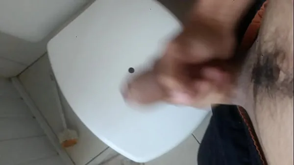 XXX Brazilian 18yo Guy cum on bathroom klip Clips