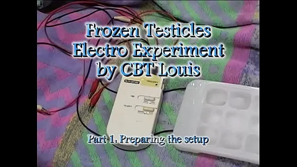 XXX Frozen Testicles Electro Experiment P1 کلپس کلپس