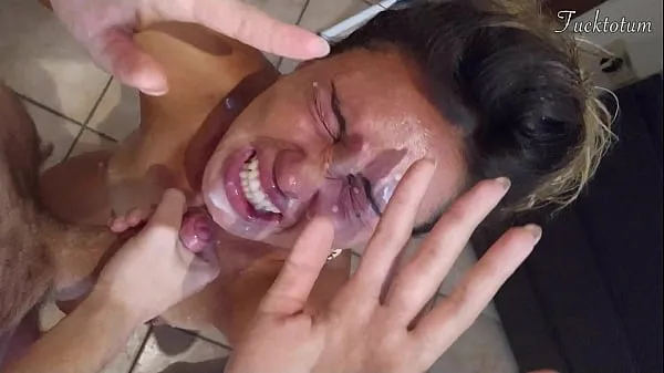 XXX Girl orgasms multiple times and in all positions. (at 7.4, 22.4, 37.2). BLOWJOB FEET UP with epic huge facial as a REWARD - FRENCH audio klip Clips