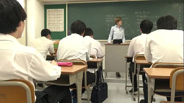 คลิป XXX A Married Woman Teacher Who Gets Wet 10 Times In A Cum Class That Can Not Make A Voice Mio Kimishima คลิป