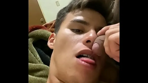 XXX Curious hairy straight guy cums in my mouth klip Clips