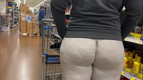 ХХХ Мама с гигантской попкой идет за покупками в Walmart с глубоким трахом Wedgie клипы Клипсы