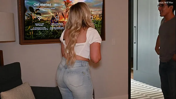 XXX Assista)) Amiga da mamãe usa sua bunda grande e branca para fazer você gozar! | Jenna Mane fode jovem clipes Clipes