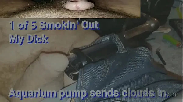 XXX Smokeout My Pisshole HOT Inject Clowds Through Pipe Held By Beltloops Into My Urethra Using Aquarium Pump Piss Into Bottle posnetki Posnetki