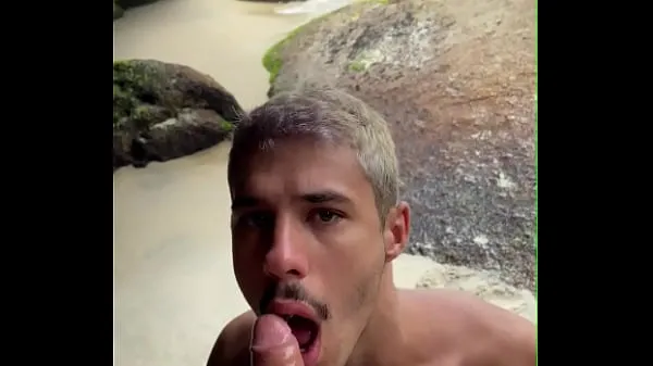 XXX the straight guy was on the beach and he wouldn't stop picking up his dick and looking at me, I had to go help him klipy klipy