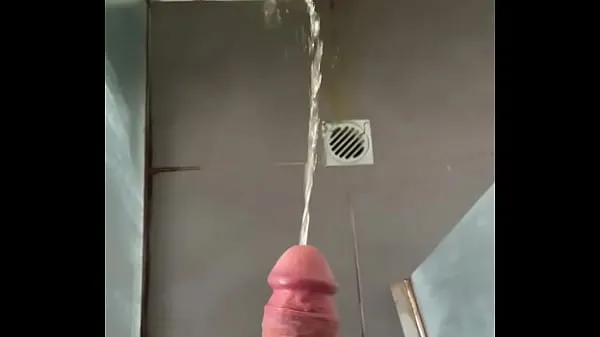 XXX Peeing in the shower while hard clips Clips