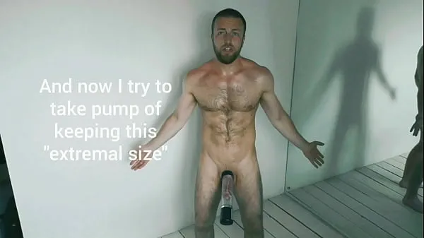 XXX Automatic penis pump use by Kostya Kazenny klipy klipy