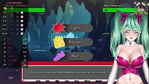 XXX Mystic Vtuber Plays "Lewd Masters" (Pokemon Hentai/Porn Game) Stream Footage klipy klipy