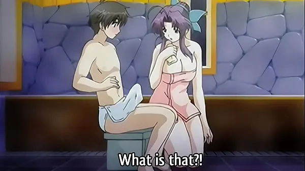XXX Step Mom gives a Bath to her 18yo Step Son - Hentai Uncensored [Subtitled leikkeet Leikkeet