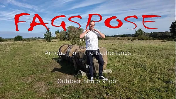 XXX Arnoud from the Netherlands - outdoor photo shoot مقاطع مقاطع