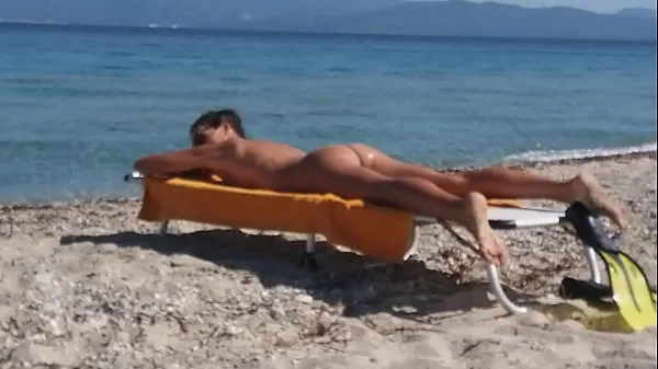 XXX Drone exibitionism on Nudist beach clipes Clipes