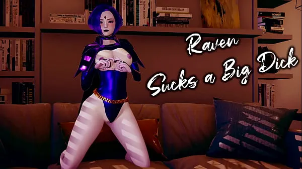 XXX Raven sucks a big dick l 3d uncensored hentai klipleri Klipler